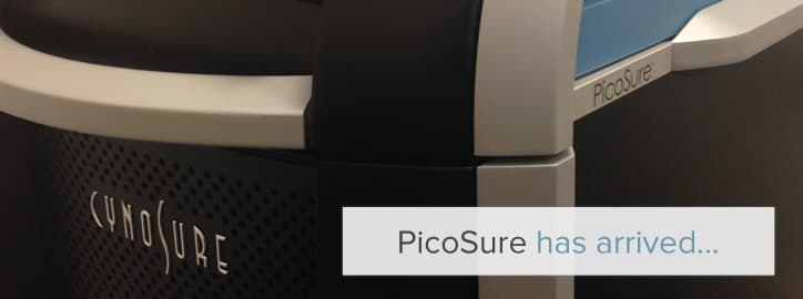 ... new PicoSure laser tattoo removal machine – only the 4th in the UK